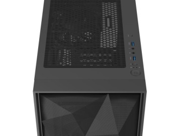 КОМПЬЮТЕРНЫЙ КОРПУС GENESIS DIAXID 605F ИЗ ЗАКАЛЕННОГО СТЕКЛА С 5 ВЕНТИЛЯТОРАМИ 120 ММ