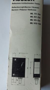 Оптический датчик MLV 9-6/50-1119 12В Visolux Pepperl