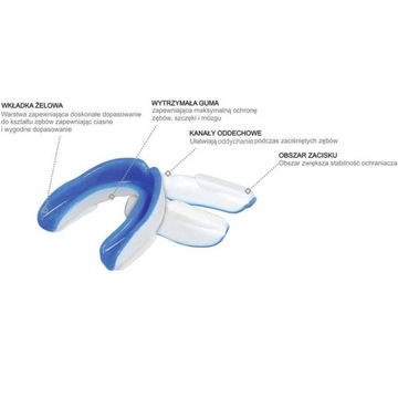 BUSHIDO гелевая боксерская капа + коробка