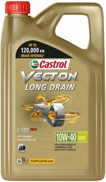 5L OLEJ CASTROL 10w40 VECTON LD E6 E7 E9