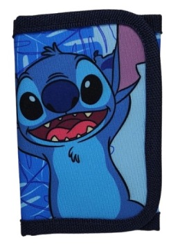 Синій гаманець Disney Stich гаманчик дитячий липучку блискавка Lilo & Stitch