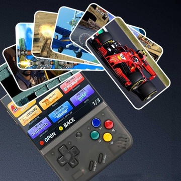 ПОРТАТИВНАЯ ИГРОВАЯ КОНСОЛЬ WIFI 3,5 ДЮЙМА, 640*480 IPS, 3500 мАч USB+128G