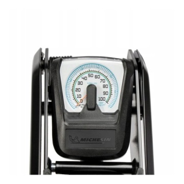 МОЩНЫЙ НОЖНОЙ НАСОС ДЛЯ КОЛЕС MICHELIN АВТОМОБИЛЬНЫХ КОМПРЕССОРОВ ВЕЛОСИПЕДОВ МАНОМЕТР