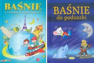 BAŚNIE DO PODUSZKI+BAŚNIE Z CZTERECH STRON ŚWIATA