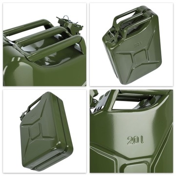 КАНИСТРА 20 Л ДЛЯ ТОПЛИВА, БЕНЗИНА, МАСЛА, МЕТАЛЛА ЗАБАВНАЯ