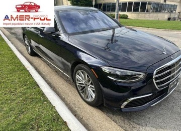 Mercedes Klasa S W223/V223 2022 Mercedes-Benz Klasa S 580 4Matic 2022 4.0l 4.0 Benzyna 496KM