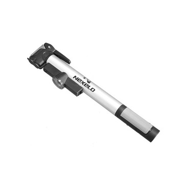 POMPKA ROWEROWA Z MANOMETREM ALUMINIOWA NEXELO Z ZACISKIEM AV/DV/FV 280MM