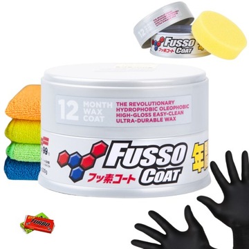 Soft99 Fusso Coat 12 months WAX Wosk Jasny Lakier