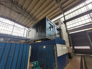 Офисный контейнер, торговый павильон, 36м2 RAL7016 6x5