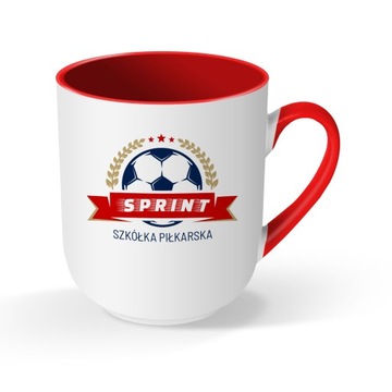 CZARNY KUBEK z WŁASNYM NADRUKIEM z TWOIM LOGO. KUBKI REKLAMOWE.