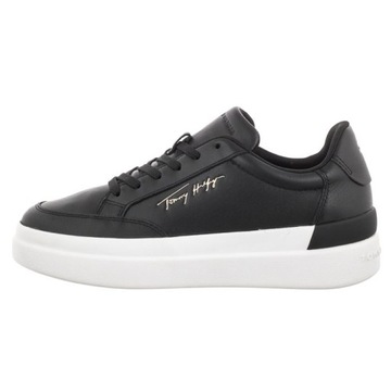 Sneakersy Tommy Hilfiger Signature Leather Sneaker