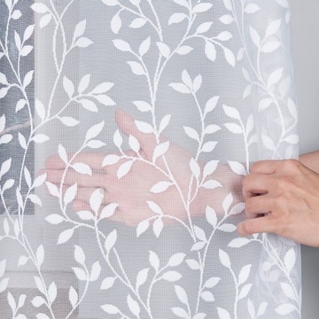 ЖАККАРДОВЫЙ ШТОР, ДЛИНА МЕТРОВ, ЛИСТЬЯ 250 СМ