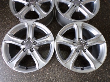 4× DISK HLINÍK AUDI OE 7.5" X 17" 5X112 ET 45