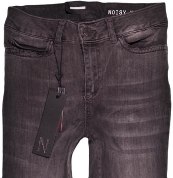 NOISY MAY spodnie LUCY jeans SKINNY FIT _ W27 L32