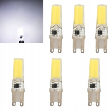 6 шт. G9 COB Светодиодная лампа Возможность