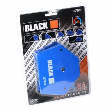 УГЛОВОЙ КРОНШТЕЙН МАГНИТНЫЙ СВАРОЧНЫЙ 34 КГ ЧЕРНЫЙ