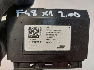 BMW F48 X1 MODUL ŘÍZENÍ KLIMATIZACE 6840451