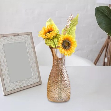 Цветочный горшок, Ваза, Стеклянная ваза, Растения, Янтарный стол