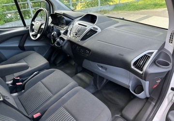 Ford Transit Custom I 2.2 TDCi 100KM 2014 Ford Transit Custom 2.2 Diesel Nowa Dwumasa Bezwypadkowy 9 osob, 9cio oso, zdjęcie 7