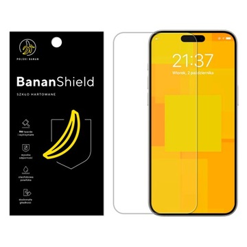 Закаленное стекло 9H BananShield для Apple iPhone 15 Pro Max