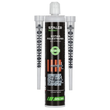 Kotwa Chemiczna Poliestrowa Bez Styrenu 300 ml + 2x Mieszacz