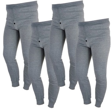 4szt Kalesony Chłopięce Getry Ciepłe Bawełna Legginsy Grube Spodnie 122cm