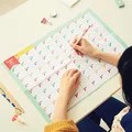 Магнитная доска для сухого стирания, магниты на холодильник CalenTo-Do