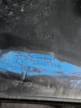 TESLA MODEL 3 OSŁONA ZAŚLEPAKA KOKPITU