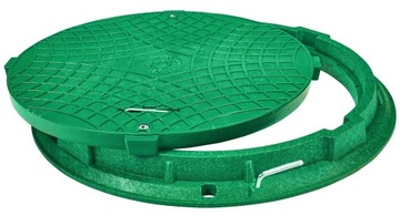 POKRYWA WŁAZ DO SZAMBA STUDZIENKI 75/60CM+Zamek