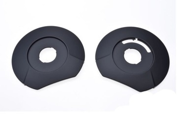 КРЕПЛЕНИЕ СТЕКЛА LS2 OF570 VERSO, ЧЕРНЫЙ МАТОВЫЙ