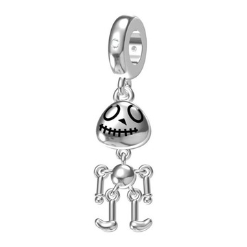 Zawieszka SREBRO 925 Charms Wesoły Szkielet