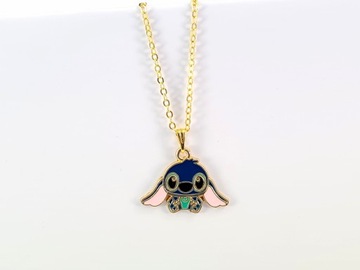 Золотое колье Stitch Lilo & Stitch 7 для девочек