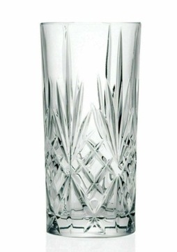 ХРУСТАЛЬНЫЕ СТАКАНЫ ДЛЯ ЛОНГ ДРИНКОВ 360МЛ RCR MELODIA