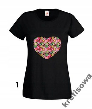 KOSZULKA FOLK FOLKOWA LUDOWA WZORY CLEO f5b