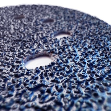 PAPIER ŚCIERNY KRĄŻEK NA RZEP 125mm p24 Cyrkon z 8 Jakość!!!!!