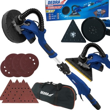 ШЛИФОВКА ДЛЯ ШТУКАТУРКИ СТЕН DEDRA GIRAFFE DUO 2in1 710W 225MM