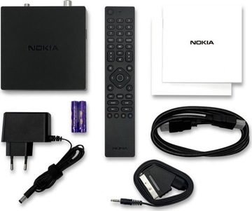 DEKODER TUNER DVB-T2 NOKIA N6000 DVB-T DVB-T2 HD H.264 HEVC H.265 Z PILOTEM