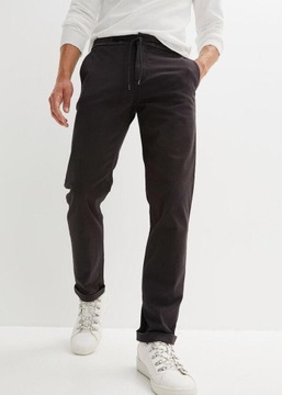 54 Bonprix BPC SPODNIE CHINO REGULAR FIT TAPERED wga