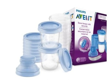 Контейнеры для хранения пищевых продуктов Philips Avent 180 мл, набор из 10 шт.