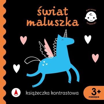 Książeczka kontrastowa ŚWIAT MALUSZKA pierwsze książeczki