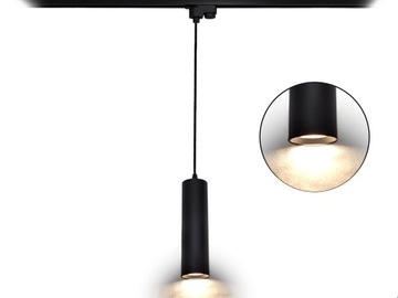 Reflektor Szynowy Wisząca LED Lampa GU10 Spot Tuba na Listwę 1-Fazowa