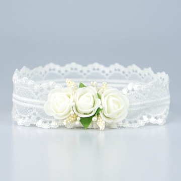 Детский венок ЭКРУ, идеально подходит для крещения.