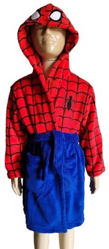 SPIDER-MAN SZLAFROK CIEPŁY MIĘKKI MARVEL R98 R104