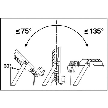 Светодиодный прожектор 20Вт 3000К LEDVANCE MOTION SENSOR