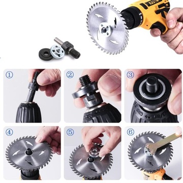 ADAPTER SZLIFIERKI ZESTAW KLUCZ NAKRĘTKI ADAPTERÓW ŁĄCZĄCYCH DO SZLIFIEREK