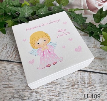 Коробочка для халата, сувенир на Крещение.