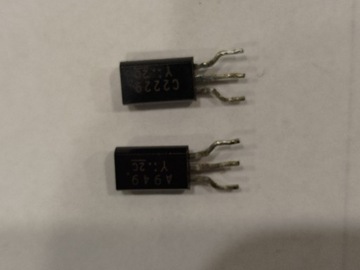 ТОШИБА 2SC2229Y + 2SA949Y