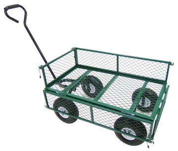 тачка, раздвижная садовая транспортная тележка, прицеп с тентом