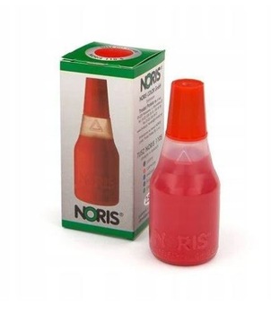 Tusz do pieczątek Noris 110s 25 ml czerwony