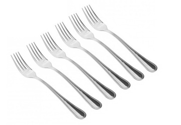 ZESTAW 6SZT - AXENTIA WIDELEC DO CIASTA STAL NIERDZEWNA PREMIUM